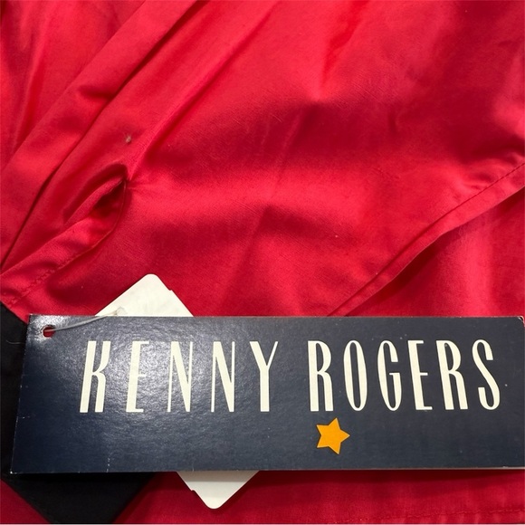 NWT Vintage 1980’s Kenny Rogers Western Shirt Aztec Shirt Size M - Picture 6 of 9